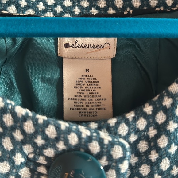 Anthropologie Elevensies Crop Jacket size 6 - Picture 2 of 6